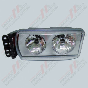 Фара Стралис правая в сборе (лампа H7) Stralis с корр. ('03-'06)