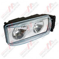 Фара Стралис левая в сборе (лампа H7) Stralis с корр. ('03-'06)